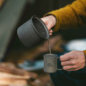 Набор посуды NATUREHIKE 4 в1 NH18T018-G, серый 6927595785515